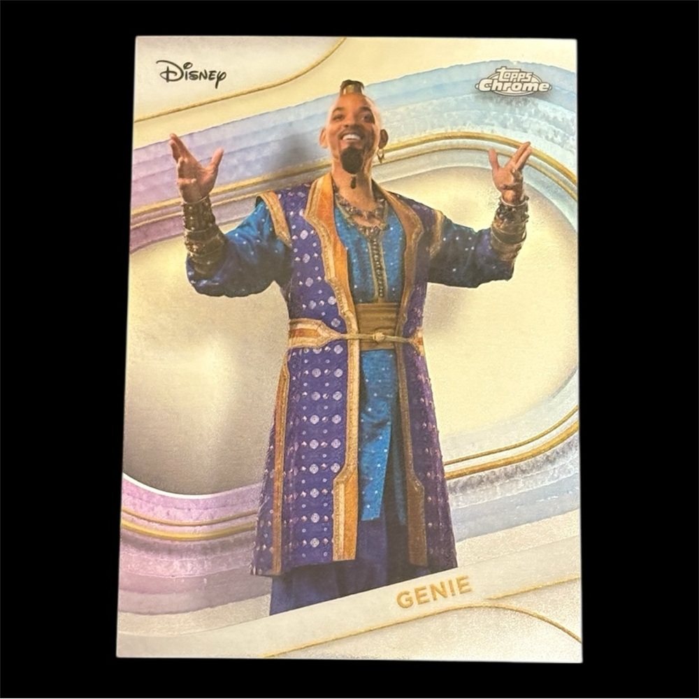 [5/$15] 2025 TOPPS CHROME DISNEY GENIE ALADDIN - BASE SET CARD #186 - NEAR MINT